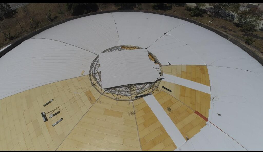 Obra Ronaldão - Processos de instalação telha, PIR+TPO (06)